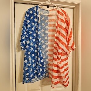 Patriotic Stars and Stripes Kids Shirt